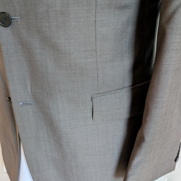 Hugo Boss Gray Sport Coat with Structured Silhouette - Picture 5 of 12